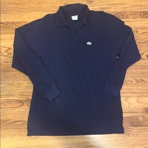 Long Sleeve Lacoste Shirt